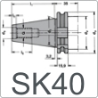 SK 40 DIN 69871