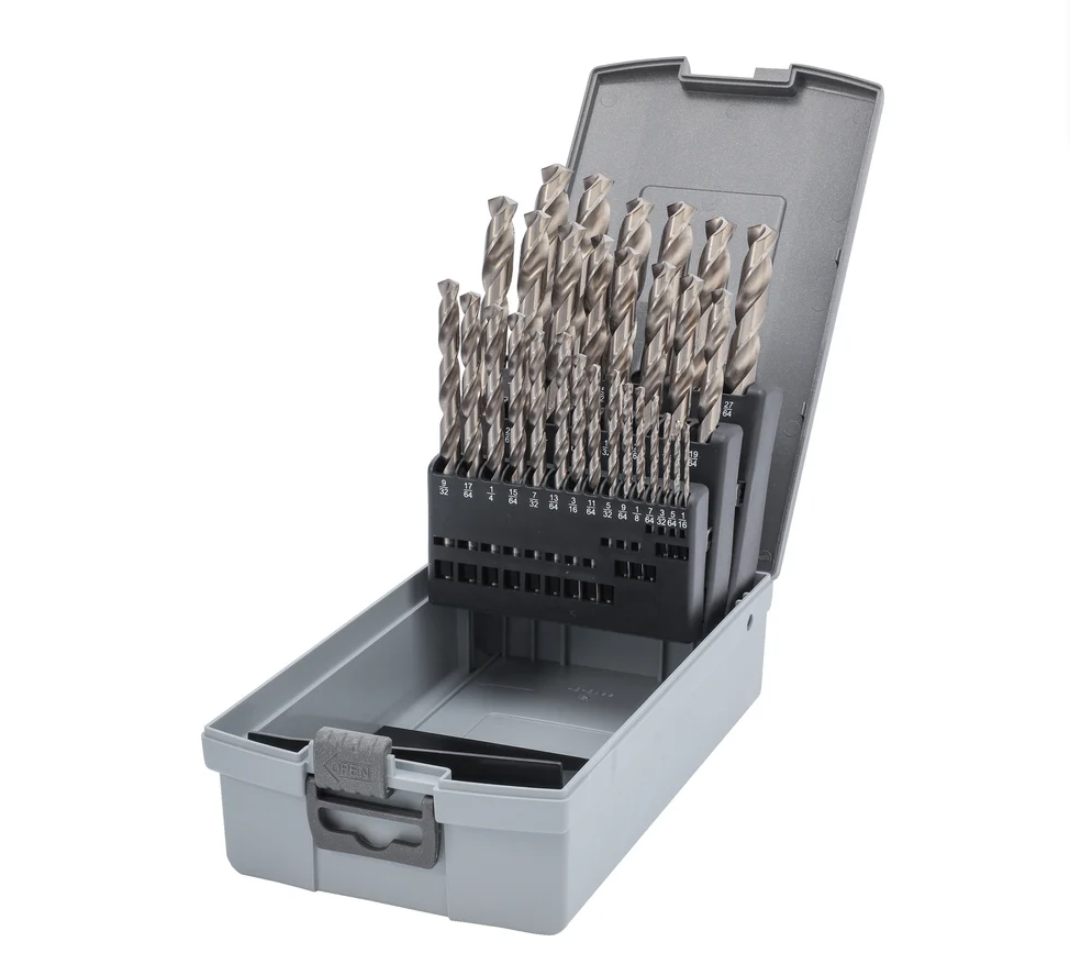 Набор сверл d 1/16-1/2